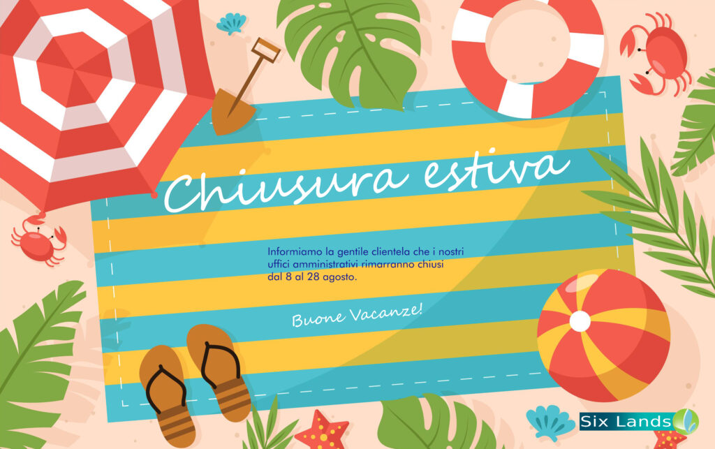 chiusura estiva 22